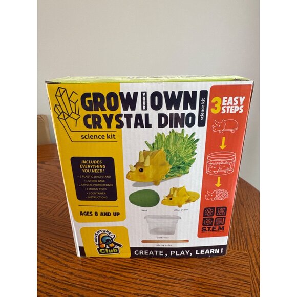 Grow Your Own Crystal Dino Science Kit NEW - Picture 2 of 3